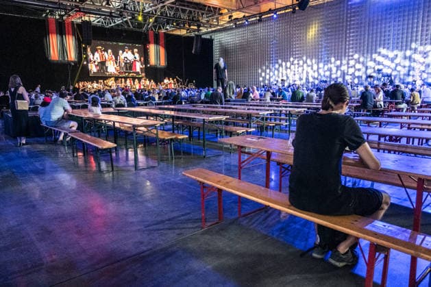 The 76th Sudeten German Congress in Brno continued at Brno Exhibition Centre on Saturday, May 23, 2026. (CTKxPhoto DavidxKonecny) CTKPhotoF202605240004601  CTKPhotoF202605240004601