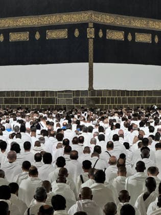 Muslims perform the Hajj pilgrimage MECCA, SAUDI ARABIA - MAY 23: Muslim pilgrims from various countries around the world who come to perform the Hajj, circumambulate the Masjid al-Haram wearing Ihram during the Hajj pilgrimage in Mecca, Saudi Arabia on May 23, 2026. Ali Atmaca Anadolu Mecca Saudi Arabia. Editorial use only. Please get in touch for any other usage.  Copyright: x2026xAnadoluxAlixAtmacax