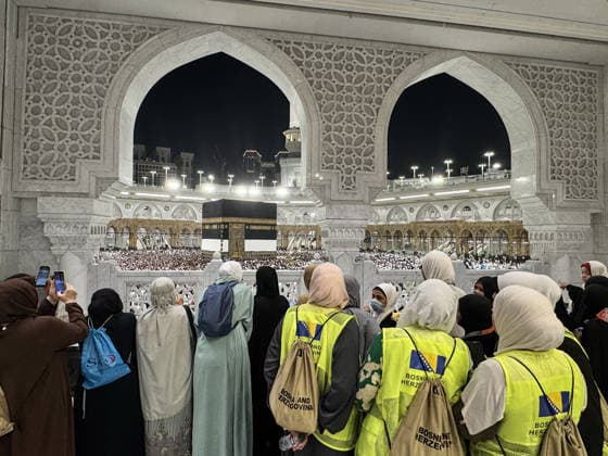 Muslims perform the Hajj pilgrimage MECCA, SAUDI ARABIA - MAY 23: Muslim pilgrims from various countries around the world who come to perform the Hajj, circumambulate the Masjid al-Haram wearing Ihram during the Hajj pilgrimage in Mecca, Saudi Arabia on May 23, 2026. Ali Atmaca Anadolu Mecca Saudi Arabia. Editorial use only. Please get in touch for any other usage.  Copyright: x2026xAnadoluxAlixAtmacax