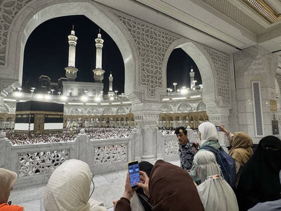 Muslims perform the Hajj pilgrimage MECCA, SAUDI ARABIA - MAY 23: Muslim pilgrims from various countries around the world who come to perform the Hajj, circumambulate the Masjid al-Haram wearing Ihram during the Hajj pilgrimage in Mecca, Saudi Arabia on May 23, 2026. Ali Atmaca Anadolu Mecca Saudi Arabia. Editorial use only. Please get in touch for any other usage.  Copyright: x2026xAnadoluxAlixAtmacax