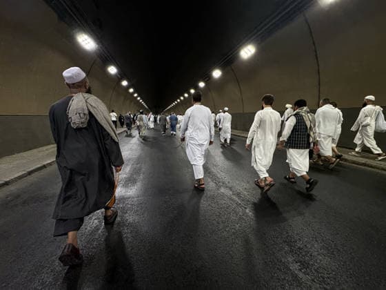 Muslims perform the Hajj pilgrimage MECCA, SAUDI ARABIA - MAY 23: Muslim pilgrims from various countries around the world who come to perform the Hajj, circumambulate the Masjid al-Haram wearing Ihram during the Hajj pilgrimage in Mecca, Saudi Arabia on May 23, 2026. Ali Atmaca Anadolu Mecca Saudi Arabia. Editorial use only. Please get in touch for any other usage.  Copyright: x2026xAnadoluxAlixAtmacax
