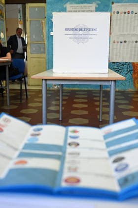 IPA85031279 - sal - 24 05 2026 Salerno. Salerno municipal elections  Copyright: xFrancescoxPecorarox xFrancescoxPecorarox 85031279
