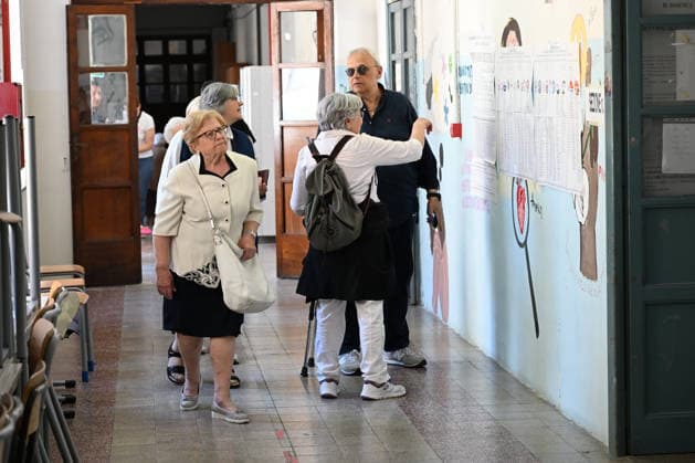 IPA85031291 - sal - 24 05 2026 Salerno. Salerno municipal elections  Copyright: xFrancescoxPecorarox xFrancescoxPecorarox 85031291