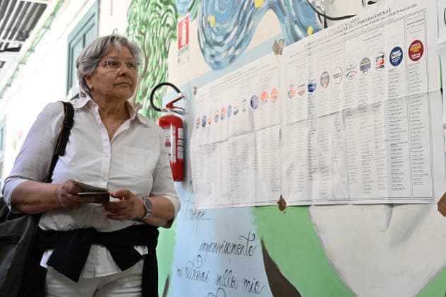 IPA85031293 - sal - 24 05 2026 Salerno. Salerno municipal elections  Copyright: xFrancescoxPecorarox xFrancescoxPecorarox 85031293
