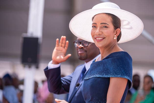May 24, 2026, Cotonou, Cotonou, Benin: NATALIE VILETTE WADAGNIN during the nvestiture ceremony of the President of the Republic at Congress Palace Cotonou Benin - ZUMAs385 20260524_zsp_s385_007 Copyright: xLeopoldxSoglox