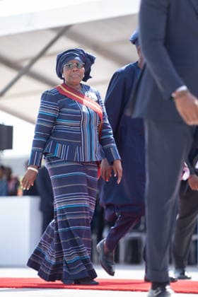 May 24, 2026, Cotonou, Cotonou, Benin: CHABI TALATA Vice President of The Republic of Benin during the nvestiture ceremony of the President of the Republic at Congress Palace Cotonou Benin - ZUMAs385 20260524_zsp_s385_008 Copyright: xLeopoldxSoglox