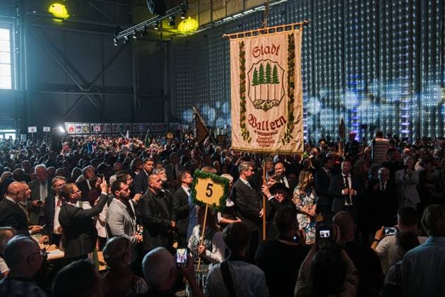 The 76th Sudeten German Congress in Brno continued at Brno Exhibition Centre on Saturday, May 24, 2026. (CTKxPhoto PatrikxUhlir) CTKPhotoP2026052402899  CTKPhotoP2026052402899