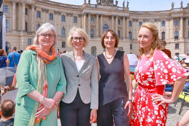 24.05.2026, Staatsoper für alle 2026, Ramona Kunze-Libnow, Nina Englert, Elisabeth Sobotka, Petra Gute, Live-Konzerte der Staatskapelle Berlin unter der Leitung von Generalmusikdirektor Christian Thielemann, Berlin, Berlin *** 24 05 2026, Staatsoper für alle 2026, Ramona Kunze Libnow, Nina Englert, Elisabeth Sobotka, Petra Gute, Live concerts by the Staatskapelle Berlin under the baton of General Music Director Christian Thielemann, Berlin, Berlin