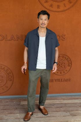 RG26 - French Open - People Village Day 1 NB Frederic Chau attends the Village day 1 during the 2026 French Open at Roland Garros on May 24, 2026 in Paris, France. Photo by Nasser Berzane ABACAPRESS.COM  Copyright: xBerzanexNasser ABACAx
