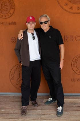 RG26 - French Open - People Village Day 1 NB Raphael Cohen, Gilles Cohen attends the Village day 1 during the 2026 French Open at Roland Garros on May 24, 2026 in Paris, France. Photo by Nasser Berzane ABACAPRESS.COM  Copyright: xBerzanexNasser ABACAx