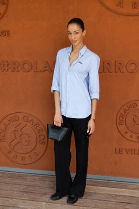 RG26 - French Open - People Village Day 1 NB Karen Joigny attends the Village day 1 during the 2026 French Open at Roland Garros on May 24, 2026 in Paris, France. Photo by Nasser Berzane ABACAPRESS.COM  Copyright: xBerzanexNasser ABACAx