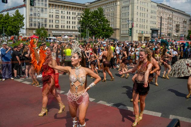 Karneval der Kulturen 2026, Event, Strassenfest, , Multikulti, Berlin-Kreuzberg, Karneval der Kulturen 2026, Event, Strassenfest , Multikulti, Berlin-Kreuzberg, 30 Jahre Karneval der Kulturen, Samba, Start Nr. 1 Sapucaiu no Samba *** Carnival of Cultures 2026, event, street party, , multicultural, Berlin Kreuzberg, Carnival of Cultures 2026, event, street party, multicultural, Berlin Kreuzberg, 30 years Carnival of Cultures, Samba, Start Nr 1 Sapucaiu no Samba