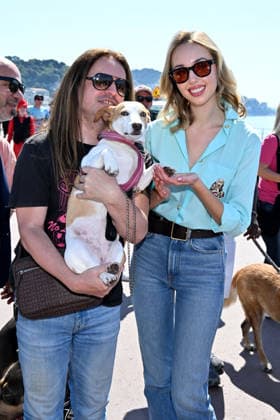 On the initiative of Henry Jean Servat, the journalist, writer and deputy mayor of Nice in charge of animal protection, the 5th Marche des Animaux took place on the Promenade des Anglais in Nice on May 24, 2026. This years patron was Princess Maria Chiara de Bourbon des Deux Siciles, in the presence of Eric Ciotti, mayor of Nice and president of the Union des Droites pour République, the mayor of Nice and president of the Union des Droites pour la République At the end of the route, the Negresco hotel invited all participants to go down to the beach at the Dog Bar set up for the occasion. Hundreds of people came along with their favorite animals, the city of Nice has pursued a pet-friendly urban policy that respects both animals and citize  Copyright: xBrunoxBebertx xBestimagexBrunoxBebertx xBestimagex