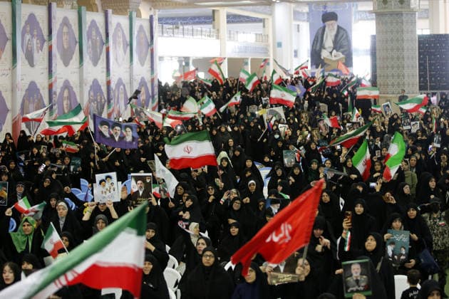 Memorial ceremony held in Tehran for victims of Iran-US-Israel conflict TEHRAN, IRAN - MAY 24: A memorial ceremony is held at the Imam Khomeini Mosalla Mosque for those who lost their lives in the conflict involving Iran, the United States, and Israel following the February 28 attacks, in Tehran, capital of Iran, on May 24, 2026. Fatemeh Bahrami Anadolu Tehran Iran. Editorial use only. Please get in touch for any other usage.  Copyright: x2026xAnadoluxFatemehxBahramix