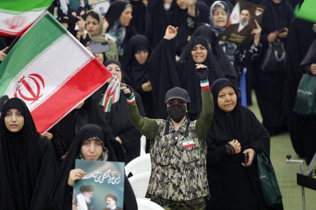 Memorial ceremony held in Tehran for victims of Iran-US-Israel conflict TEHRAN, IRAN - MAY 24: A memorial ceremony is held at the Imam Khomeini Mosalla Mosque for those who lost their lives in the conflict involving Iran, the United States, and Israel following the February 28 attacks, in Tehran, capital of Iran, on May 24, 2026. Fatemeh Bahrami Anadolu Tehran Iran. Editorial use only. Please get in touch for any other usage.  Copyright: x2026xAnadoluxFatemehxBahramix