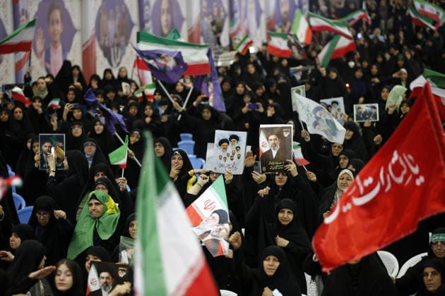 Memorial ceremony held in Tehran for victims of Iran-US-Israel conflict TEHRAN, IRAN - MAY 24: A memorial ceremony is held at the Imam Khomeini Mosalla Mosque for those who lost their lives in the conflict involving Iran, the United States, and Israel following the February 28 attacks, in Tehran, capital of Iran, on May 24, 2026. Fatemeh Bahrami Anadolu Tehran Iran. Editorial use only. Please get in touch for any other usage.  Copyright: x2026xAnadoluxFatemehxBahramix