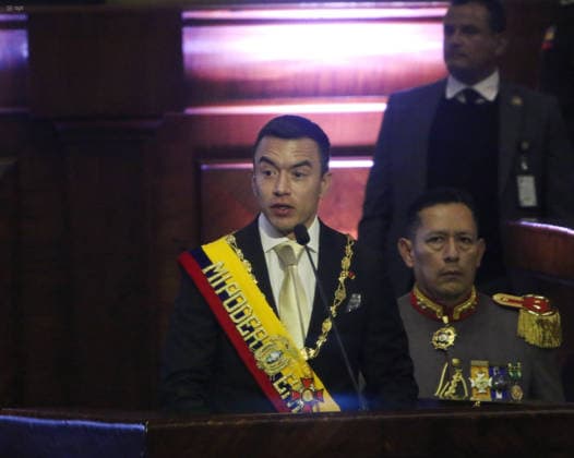 REPORT TO THE NATION DANIEL NOBOA Quito, Sunday, May 24, 2026 Plenary of the Assembly receives the President of the Republic Daniel Noboa, for his Report to the Nation, at the Legislative Palace Photos API Rolando Enriquez Quito Pichincha Ecuador POL INFORMEALANACIONDANIELNOBOA 97448d1552c4647bfd0c37ab770d6b5a Copyright: xROLANDO-ENRIQUEZx
