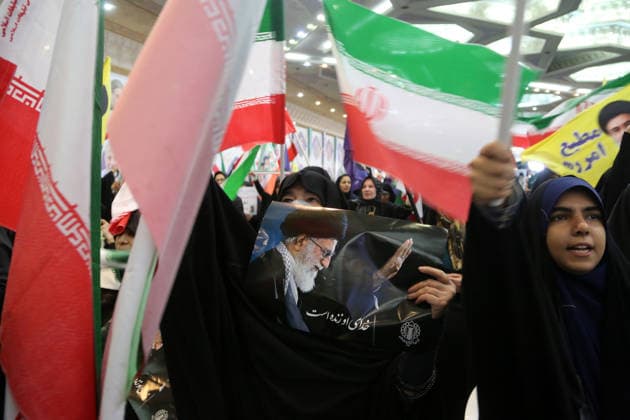 Memorial ceremony held in Tehran for victims of Iran-US-Israel conflict TEHRAN, IRAN - MAY 24: A memorial ceremony is held at the Imam Khomeini Mosalla Mosque for those who lost their lives in the conflict involving Iran, the United States, and Israel following the February 28 attacks, in Tehran, capital of Iran, on May 24, 2026. Fatemeh Bahrami Anadolu Tehran Iran. Editorial use only. Please get in touch for any other usage.  Copyright: x2026xAnadoluxFatemehxBahramix