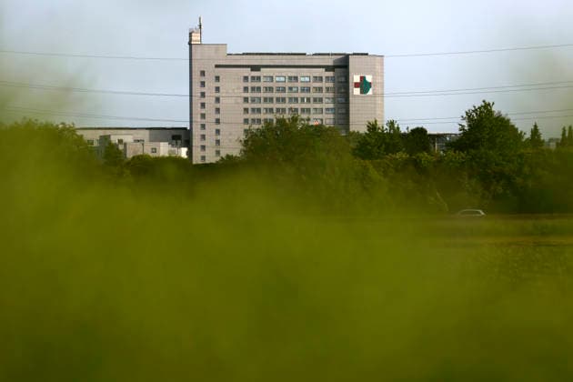 Das St.-Katharinen-Hospital Frechen ist ein Krankenhaus in freigemeinnütziger Trägerschaft in Frechen. Einzugsbereich ist der Rhein-Erft-Kreis und die westlichen Stadtteile von Köln. (Themenbild, Symbolbild) Frechen, 24.05.2026 NRW Deutschland *** St Katharinen Hospital Frechen is a non-profit hospital in Frechen, Germany Catchment area is the Rhein Erft district and the western districts of Cologne Themed image, symbolic image Frechen, 24 05 2026 NRW Germany Copyright: xChristophxHardtx