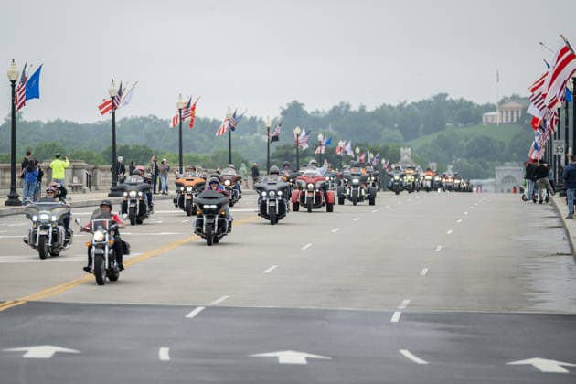 May 24, 2026, Washignton, Distirct Of Columbia, United States: Motorcyclists participate in the Rolling to Remember memorial ride through Washington, D.C., honoring fallen service members, prisoners of war, and those still missing in action during Memorial Day weekend. Washignton United States  - ZUMAk206 20260524_znp_k206_004 Copyright: xMattxKaminskyx