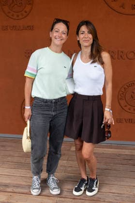 RG26 - French Open - People Village Night Session D1 NB Chloe Rey, Hélène Mannarino attends the Village Night Session day 1 during the 2026 French Open at Roland Garros on May 24, 2026 in Paris, France. Photo by Nasser Berzane ABACAPRESS.COM  Copyright: xBerzanexNasser ABACAx
