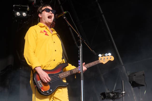 Everything Everything at Bearded Theory Festival at Catton Hall in Walton upon Trent, UK on 24 May 2026 Jeremy Pritchard at Everything Everything at Bearded Theory Festival at Catton Hall in Walton upon Trent, UK on 24 May 2026, Credit:Stephen Keable Avalon UK, Derbyshire, Walton upon Trent, Catton Hall  Copyright: xStephenxKeablex xAvalonx 1105115340