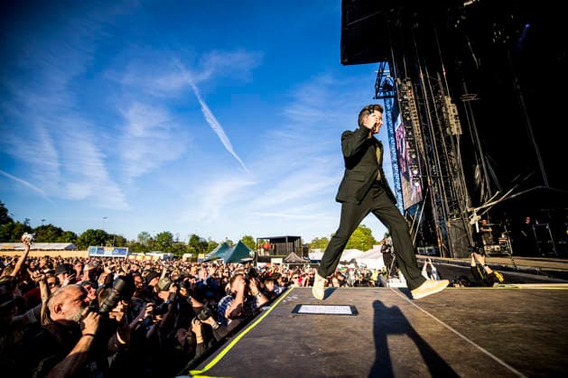 Rick Astley live at Jelling Festival 2026 Copenhagen, Denmark. 24h, May 2026. The English singer and songwriter Rick Astley performs a live concert during the Danish music festival Jelling Festival 2026 in Jelling. Denmark, Jelling  Copyright: xGonzalesxPhoto LassexLagonix