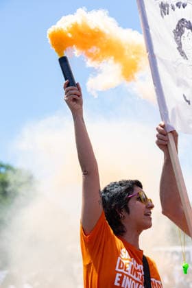 May 24, 2026, Madrid, Madrid, SPAIN: Thousands of citizens demonstrated in Madrid to demand measures against real estate speculation in Spain...The housing crisis has inflated the prices of homes for sale by nearly 120% in the last 10 years, while rents are rising by an average of 10% annually. Madrid SPAIN  - ZUMAl221 20260524_zip_l221_044 Copyright: xIgnacioxLopezxIsasmendix