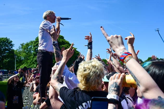 Performances at Slam Dunk North 2026 Festival at Temple Newsman Featuring: Madina Lake Where: Leeds, United Kingdom When: 24 May 2026 Credit: Graham Finney Cover Images EDITORIAL USE ONLY. NOT FOR USE BY NEWSPAPERS BASED IN THE UK. Copyright: xx coverimg55726278