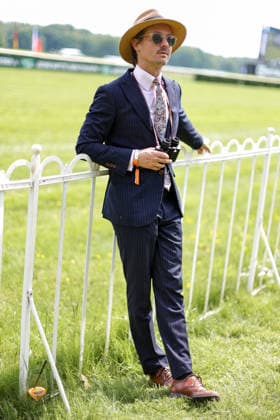 2026.05.25, Fashion-Renntag auf der Galopprennbahn Berlin Hoppegarten - Schauspieler Tom Schilling Berlin Deutschland *** 2026 05 25, Fashion race day at the Berlin Hoppegarten racecourse Actor Tom Schilling Berlin Germany