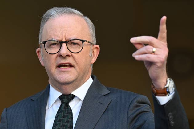 ANTHONY ALBANESE PRESSER, Australian Prime Minister Anthony Albanese speaks to the media during a press conference at Parliament House in Canberra, Monday, May 25, 2026. ( NO ARCHIVING CANBERRA AUSTRALIAN CAPITAL TERRITORY AUSTRALIA  Copyright: xLUKASxCOCHx 20260525175357905985