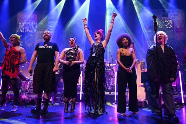 Age of Consent concert at Royal Festival Hall in London LONDON, ENGLAND - MAY 24: Bimini, Tom Rasmussen, Bishi, David Hoyle, Sans Soucis and Planningtorock performing at ˜Age of Consent™ concert at Royal Festival Hall on May 24, 2026 in London, England. CAP MAR MAR Great Britain UK Copyright: xMartinxHarris CapitalxPicturesx