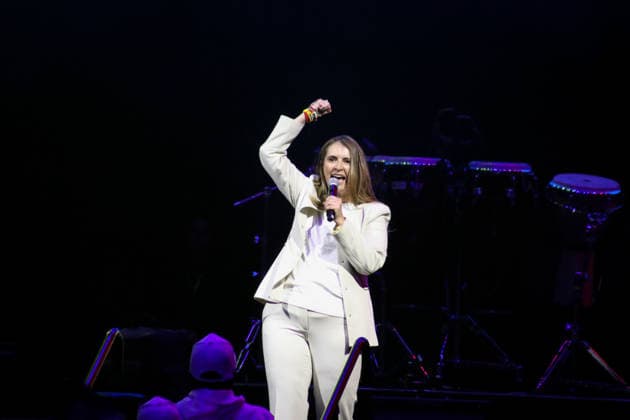 May 24, 2026, Bogota, Bogota D.C, Colombia: Colombian right-wing candidate Paloma Valencia closes her political campaign in Bogota s Movistar Arena may 24, 2026. Bogota Colombia - ZUMAvp1_ 20260524_zia_vp1_003 Copyright: xJorgexLondonox