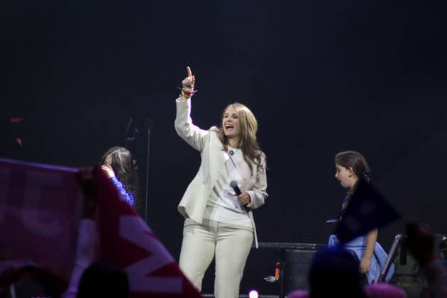 May 24, 2026, Bogota, Bogota D.C, Colombia: Colombian right-wing candidate Paloma Valencia closes her political campaign in Bogota s Movistar Arena may 24, 2026. Bogota Colombia - ZUMAvp1_ 20260524_zia_vp1_005 Copyright: xJorgexLondonox
