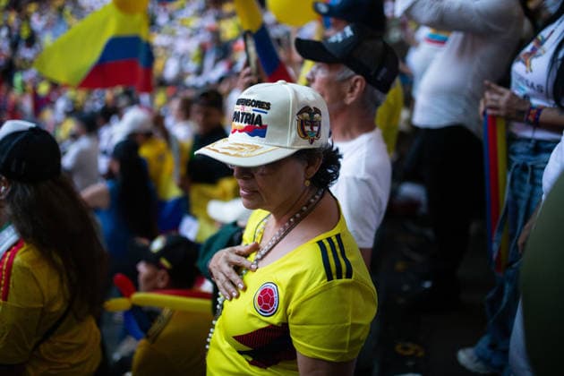 May 24, 2026, Medellin, Antioquia, Colombia: The Right-Wing Presidential Hopeful Abelardo de la Espriella finalizes his campaign in Medellin, Colombia may 24, 2026. Medellin Colombia - ZUMAvp1_ 20260524_zia_vp1_018 Copyright: xCamiloxMorenox