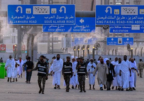 Muslim pilgrims gather in Mina, near Mecca, to spend the Day of Tarwiyah, the first day of the annual Hajj pilgrimage, in Saudi Arabia Muslim pilgrims gather in Mina, near Mecca, to spend the Day of Tarwiyah, the first day of the annual Hajj pilgrimage, in Saudi Arabia, on May 25, 2026. Millions of Muslims from around the world travel to Saudi Arabia to perform the annual Hajj pilgrimage. Photo by Saudi Press Agency apaimages Saudi Arabia 250526_Saudi_Arabia_SPA_01(1) Copyright: xapaimagesxSaudixPressxAgencyx xapaimagesx