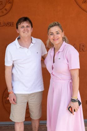 RG26 - French Open - People Village Day 2 NB Antoine Boulleau, Laure Boulleau attends the Village day 2 during the 2026 French Open at Roland Garros on May 25, 2026 in Paris, France. Photo by Nasser Berzane ABACAPRESS.COM  Copyright: xBerzanexNasser ABACAx