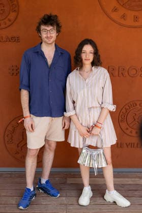 RG26 - French Open - People Village Day 2 NB Thomas Idesheim, Eva Danino attends the Village day 2 during the 2026 French Open at Roland Garros on May 25, 2026 in Paris, France. Photo by Nasser Berzane ABACAPRESS.COM  Copyright: xBerzanexNasser ABACAx