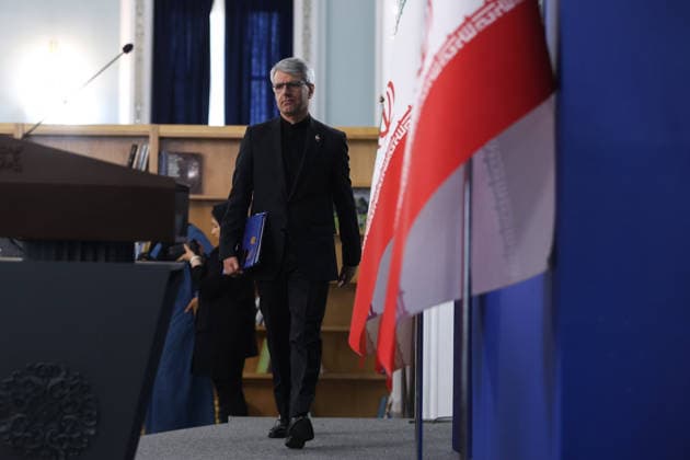 Weekly press conference by Foreign Ministry Spokesperson Esmaeil Baghaei in Tehran, Iran - 25 May 2026 Esmaeil Baghaei, Spokesperson of Foreign Ministry seen during his weekly press conference. Tehran Iran Copyright: xFoadxAshtarix xSOPAxImagesx FAshtari-0981