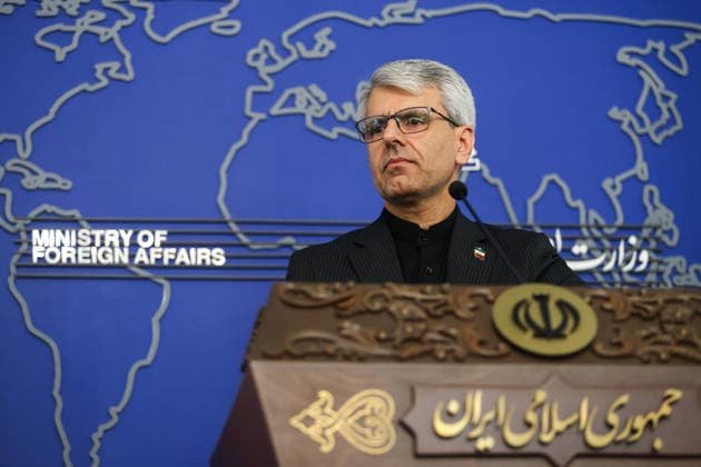 Weekly press conference by Foreign Ministry Spokesperson Esmaeil Baghaei in Tehran, Iran - 25 May 2026 Esmaeil Baghaei, Spokesperson of Foreign Ministry seen during his weekly press conference. Tehran Iran Copyright: xFoadxAshtarix xSOPAxImagesx FAshtari-1106