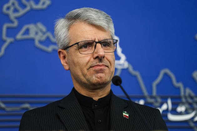 Weekly press conference by Foreign Ministry Spokesperson Esmaeil Baghaei in Tehran, Iran - 25 May 2026 Esmaeil Baghaei, Spokesperson of Foreign Ministry seen during his weekly press conference. Tehran Iran Copyright: xFoadxAshtarix xSOPAxImagesx FAshtari-1154