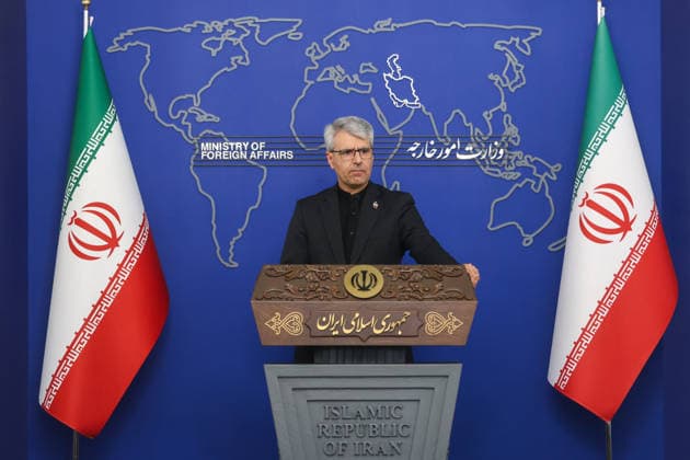 Weekly press conference by Foreign Ministry Spokesperson Esmaeil Baghaei in Tehran, Iran - 25 May 2026 Esmaeil Baghaei, Spokesperson of Foreign Ministry seen during his weekly press conference. Tehran Iran Copyright: xFoadxAshtarix xSOPAxImagesx FAshtari-1230