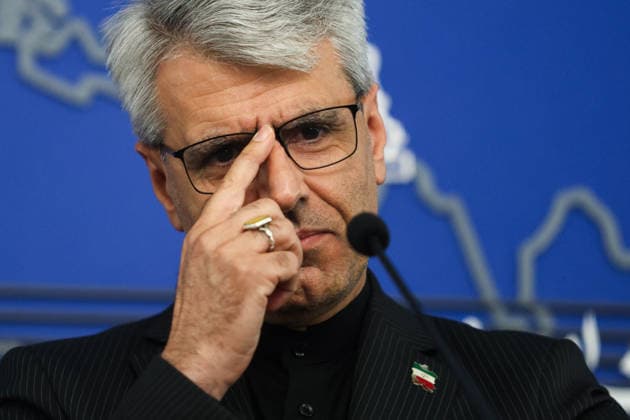Weekly press conference by Foreign Ministry Spokesperson Esmaeil Baghaei in Tehran, Iran - 25 May 2026 Esmaeil Baghaei, Spokesperson of Foreign Ministry seen during his weekly press conference. Tehran Iran Copyright: xFoadxAshtarix xSOPAxImagesx FAshtari-1059