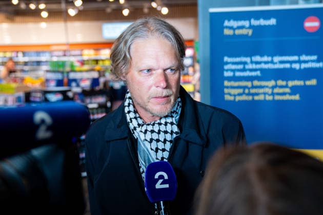 Gaza-aktivister fra Global Sumud Flotilla ankommer Norge Gardermoen 20260525. Aktivisten Christoforos O™Moore var med i flaten Global Sumud Flotilla og landet pa norsk jord mandag, etter a ha blitt tatt til fange av det israelske forsvaret pa vei til Gaza. Foto: Amanda Pedersen Giske NTB Gardermoen Norge AmtCGy2m5SY EDITORIAL USE ONLY Ref:_BNCAmtCGy2m5SY.jpg *** Gaza activists from the Global Sumud Flotilla arrive in Norway Gardermoen 20260525 Activist Christoforos O™Moore was part of the Global Sumud Flotilla and landed on Norwegian soil on Monday, after being captured by the Israeli Defense Forces on his way to Gaza Photo Amanda Pedersen Giske NTB Gardermoen Norway AmtCGy2m5SY EDITORIAL USE ONLY Ref BNCAmtCGy2m5SY jpg  Copyright: xAmandaxPedersenxGiskex xNTBx