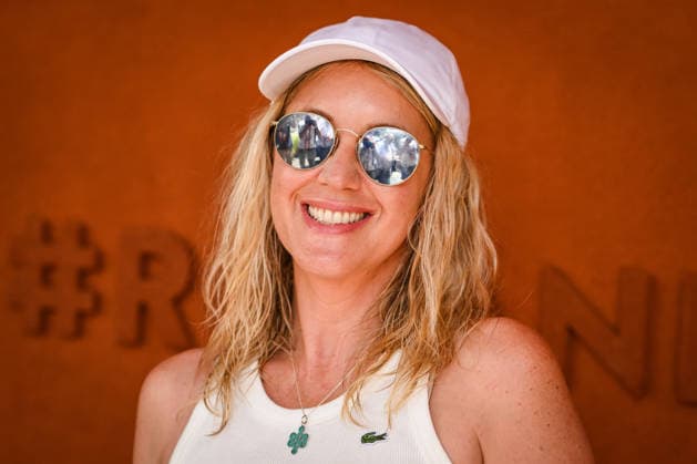 May 25, 2026, Paris, France, France: Ludivine Sagnier during the Roland-Garros 2026, French Open 2026, Grand Slam tennis tournament at Roland-Garros Stadium on May 25, 2026 in Paris, France. Paris France - ZUMAm308 20260525_zsp_m308_048 Copyright: xMatthieuxMirvillex