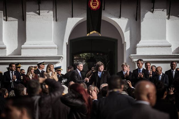 May 25, 2026, Caba, Buenos Aires, Argentina: JAVIER MILEI leads May 25 national celebrations alongside cabinet ministers and Buenos Aires Mayor Jorge Macri, without Vice President Victoria Villarruel. Following a mass led by Archbishop Jorge GarcoÂ­a Cuerva, the government delegation will return to the Casa Rosada for a key cabinet meeting amid internal tensions within the ruling coalition. Caba Argentina - ZUMAf175 20260525_zip_f175_013 Copyright: xDaniellaxFernandezxRealinx