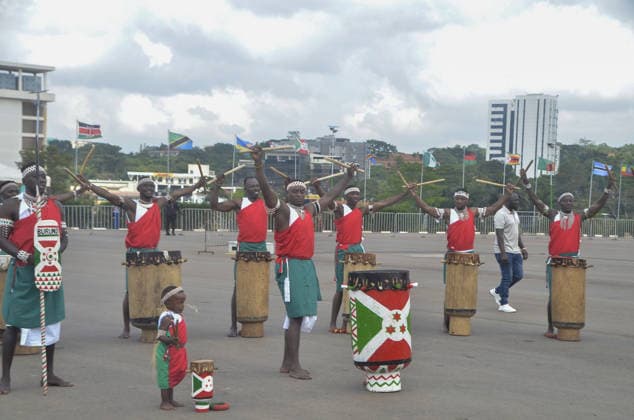 Uganda celebrate the 63rd anniversary of Africa Day KAMPALA, UGANDA - MAY 25: People celebrate the 63rd anniversary of Africa Day with cultural performances, exhibitions, and fashion shows representing different countries across the African continent were organized in Kampala, Uganda, on May 25, 2026. Africa Day is celebrated every year on May 25 to commemorate the founding of the Organization of African Unity (OAU), the predecessor of the African Union (AU), and to honor the continent’s achievements. Nicholas Kajoba Anadolu Kampala Uganda. Editorial use only. Please get in touch for any other usage.  Copyright: x2026xAnadoluxNicholasxKajobax