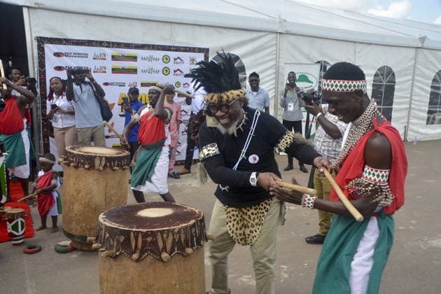 Uganda celebrate the 63rd anniversary of Africa Day KAMPALA, UGANDA - MAY 25: People celebrate the 63rd anniversary of Africa Day with cultural performances, exhibitions, and fashion shows representing different countries across the African continent were organized in Kampala, Uganda, on May 25, 2026. Africa Day is celebrated every year on May 25 to commemorate the founding of the Organization of African Unity (OAU), the predecessor of the African Union (AU), and to honor the continent’s achievements. Nicholas Kajoba Anadolu Kampala Uganda. Editorial use only. Please get in touch for any other usage.  Copyright: x2026xAnadoluxNicholasxKajobax