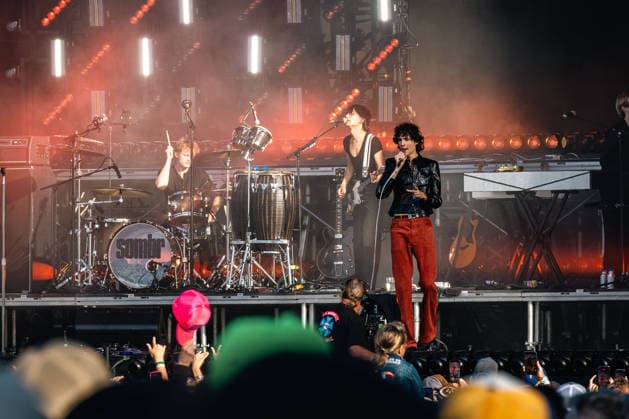 2026 BottleRock Napa Valley - Day 3 Sombr perform at 2026 BottleRock at Napa Valley Expo in Napa on May 23rd 2026 Napa Napa Expo California United States Copyright: xCaseyxFlanigan imageSPACEx