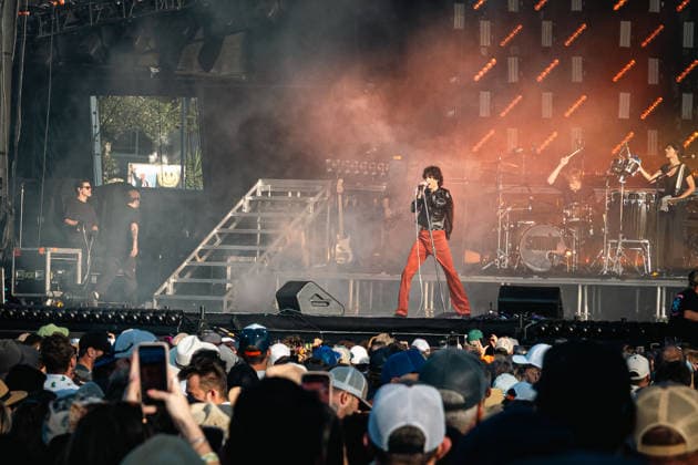 2026 BottleRock Napa Valley - Day 3 Sombr performs at 2026 BottleRock at Napa Valley Expo in Napa CA, May 24th 2026. Napa Napa Expo California United States Copyright: xCaseyxFlanigan imageSPACEx